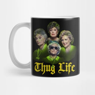 thug life golden Mug